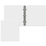 Custom 1 1/2" Express Round Ring Binder Junior - 6