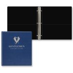 Custom 1 1/2" Signature Round Ring Binder - 5