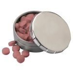 Custom 1 3/4" Small Round Push Tin with Mints - 9