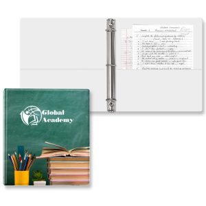Custom 1" Classic Round Ring Binder