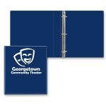 Custom 1" Express Angle D Ring Binder
