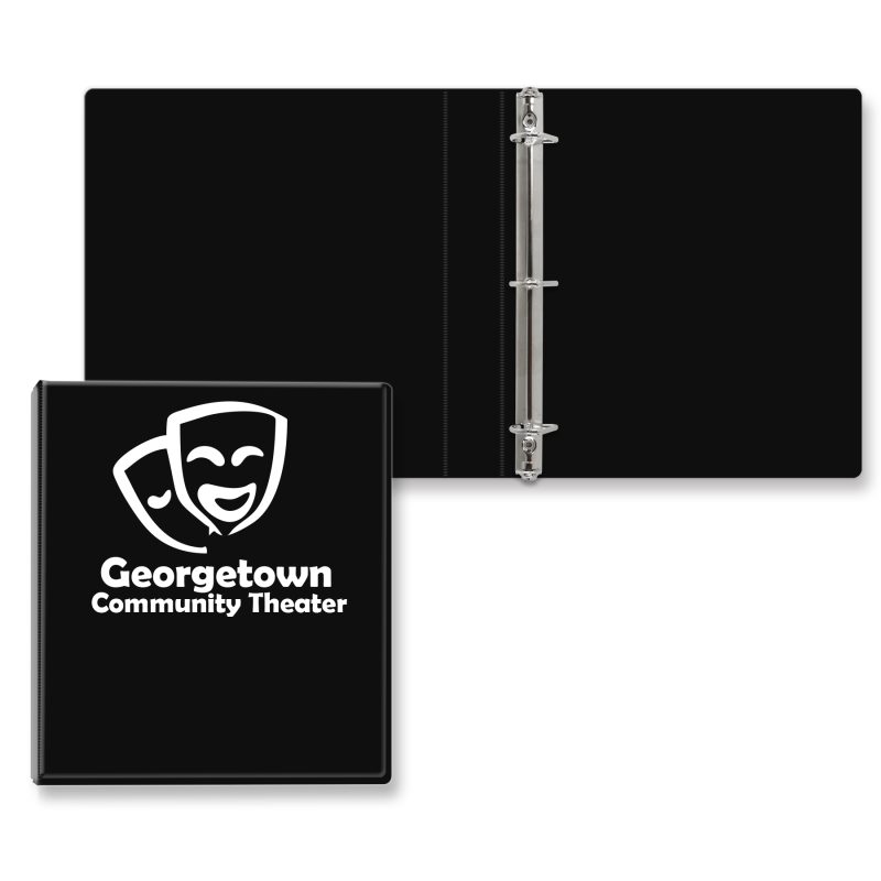 Custom 1" Express Angle D Ring Binder - 7
