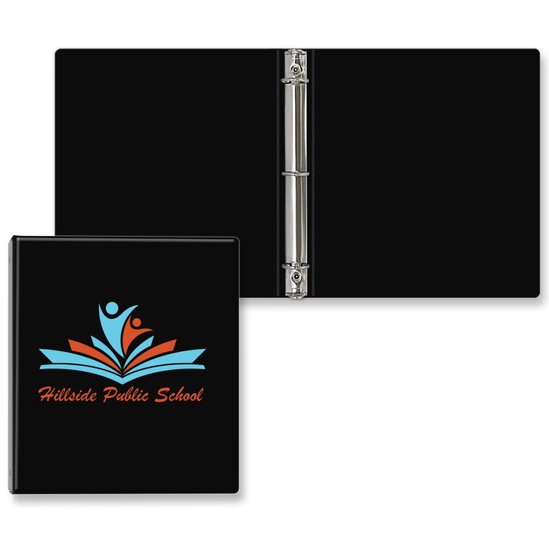 Custom 1" Express Round Ring Binder - 7
