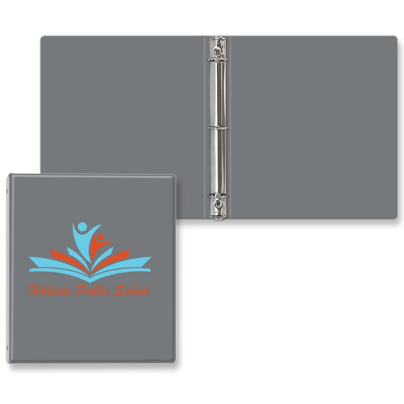 Custom 1" Express Round Ring Binder - 8