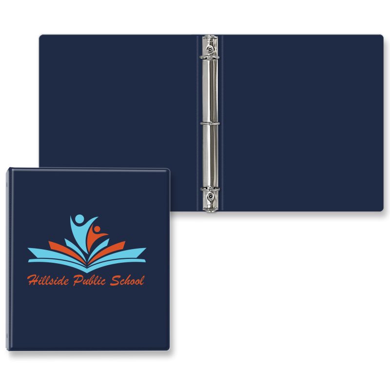 Custom 1" Express Round Ring Binder - 9