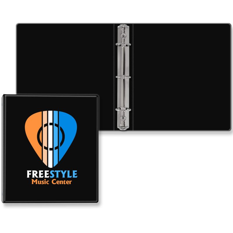 Custom 1" Express Round Ring Binder Junior - 7