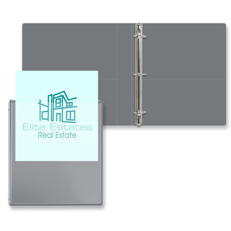 1-Overlay-Angle-D-Ring-Binder-2913F50 Custom 1" Overlay Angle D Ring Binder