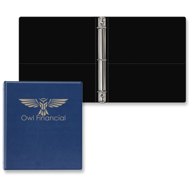 Custom 1" Signature Round Ring Binder - 5