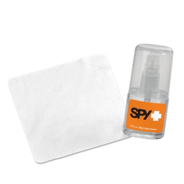 Custom 1 oz Glass/Lens Cleaner + 4" White Lens Cloth
