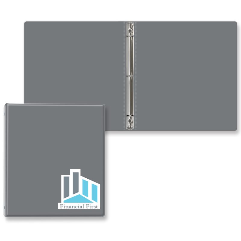 Custom 1/2" Express Round Ring Binder - 8