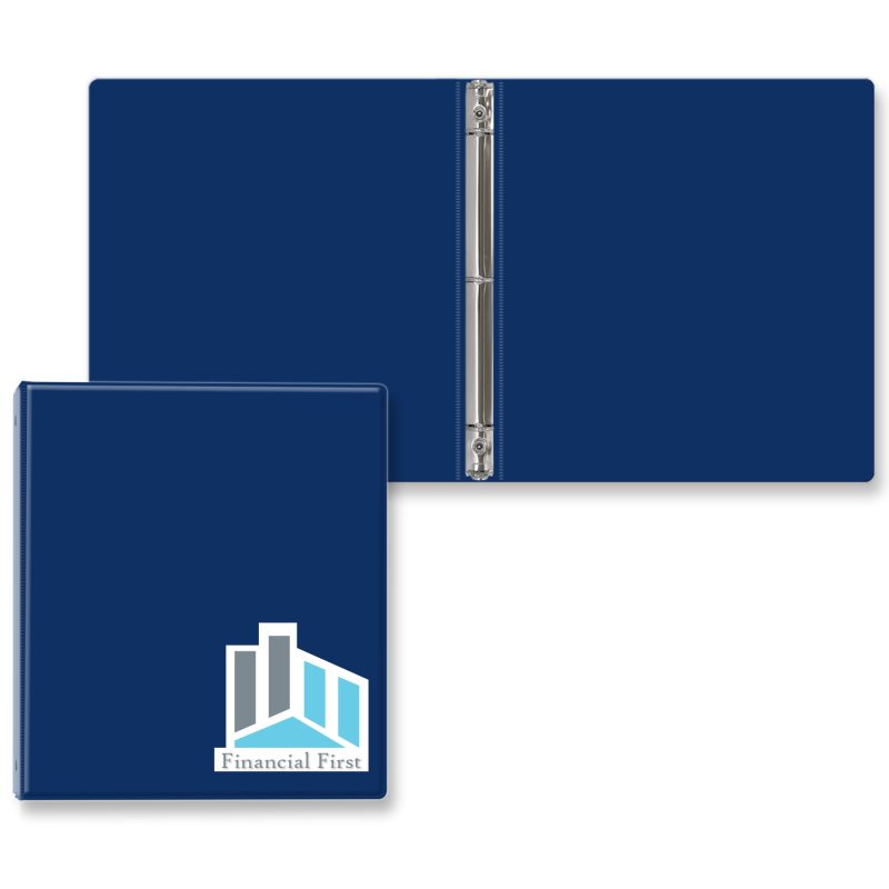 12-Express-Round-Ring-Binder-2011F10 Custom 1/2" Express Round Ring Binder