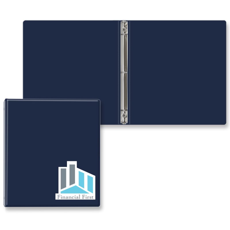 Custom 1/2" Express Round Ring Binder - 9