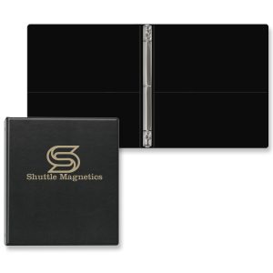 Custom 1/2" Signature Round Ring Binder