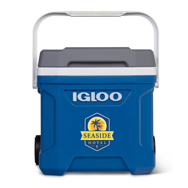 Custom 16 Qt. Igloo® Latitude Roller Cooler - 5