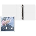 Custom 2 1/2" Entrapment Angle D Ring Binder