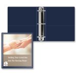 Custom 2 1/2" Entrapment Round Ring Binder - 9