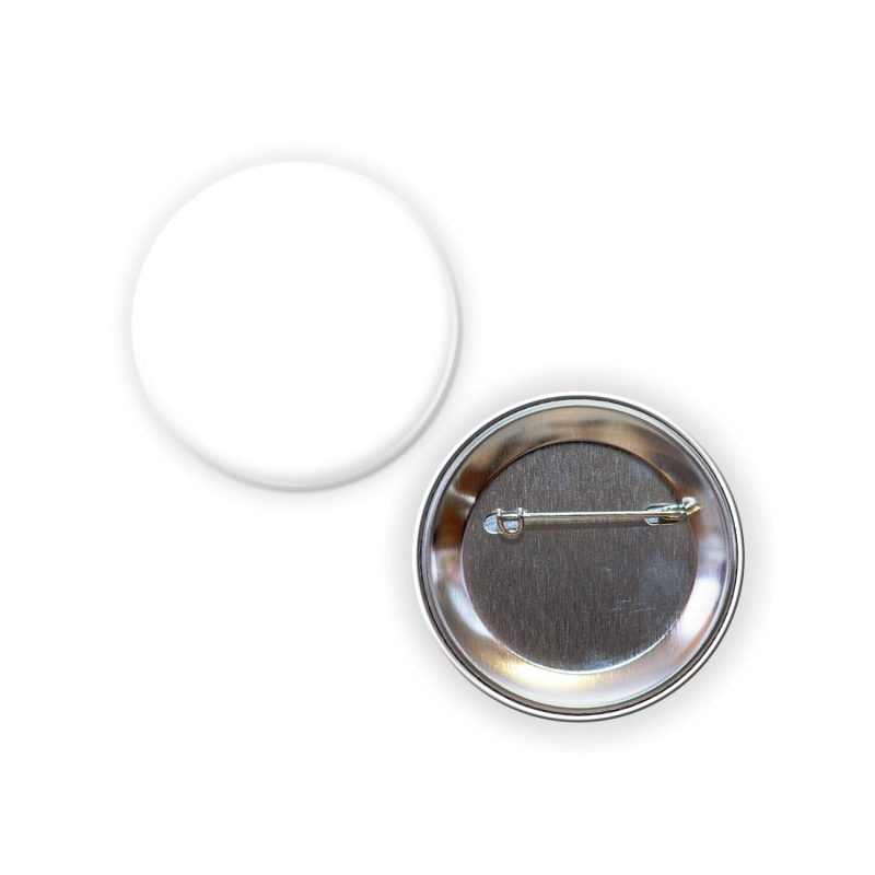 Custom 2-3/16 Diam Round Button w/ Pin - 1