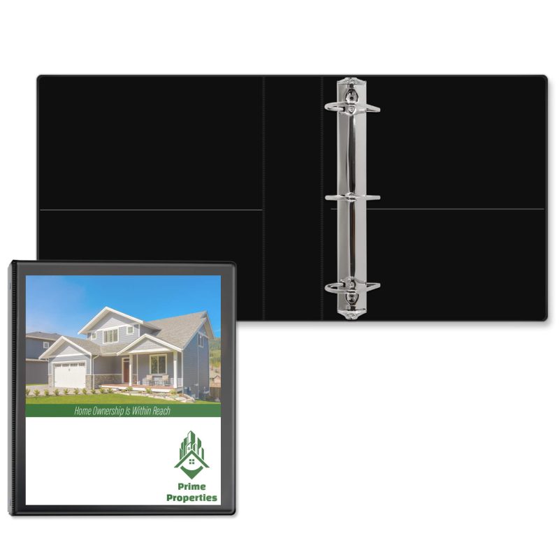 Custom 2" Entrapment Angle D Ring Binder - 7