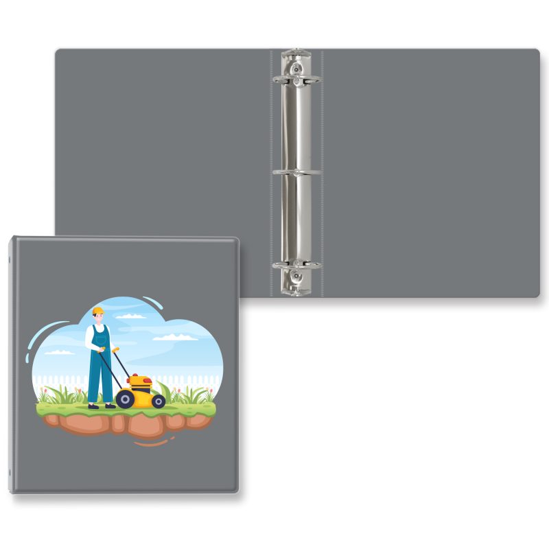 Custom 2" Express Round Ring Binder - 8
