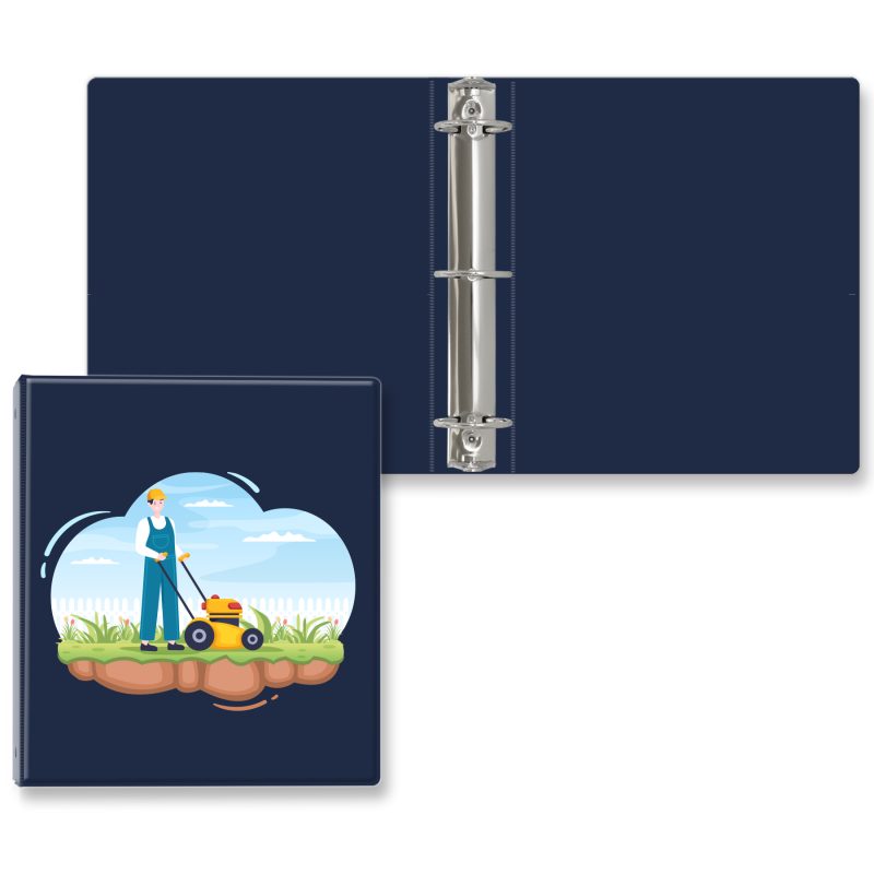 Custom 2" Express Round Ring Binder - 9