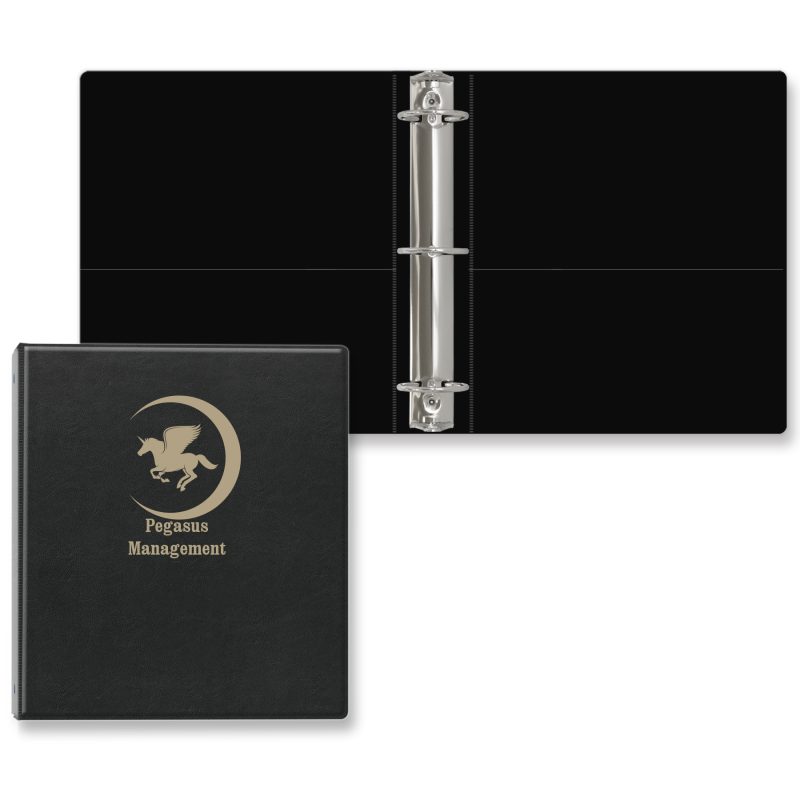 Custom 2" Signature Round Ring Binder - 4