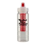 Custom 25 oz. PolySure™ Ridge Bottle with Infuser - 2
