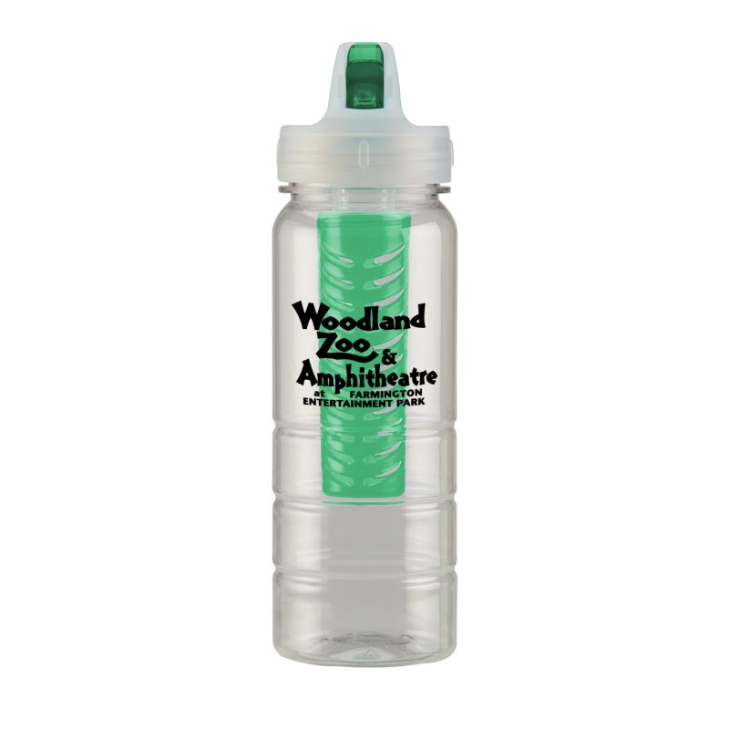 Custom 25 oz. PolySure™ Ridge Bottle with Infuser - 3