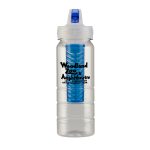 Custom 25 oz. PolySure™ Ridge Bottle with Infuser - 4