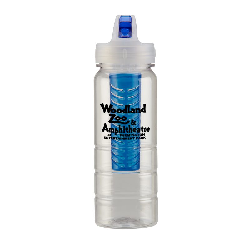 Custom 25 oz. PolySure™ Ridge Bottle with Infuser - 4