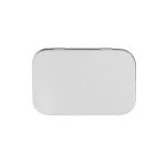 Custom 3 3/4" x 2 3/8" Large Rectangular Hinged Tin with Mints - 2