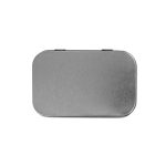 Custom 3 3/4" x 2 3/8" Large Rectangular Hinged Tin with Mints - 8