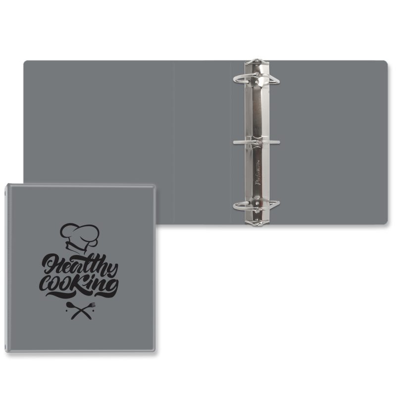 Custom 3" Express Angle D Ring Binder - 8