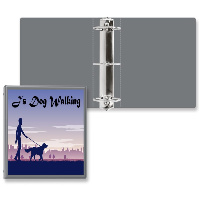 Custom 3" Express Round Ring Binder - 8