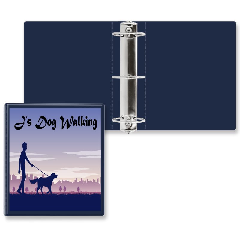 Custom 3" Express Round Ring Binder - 9