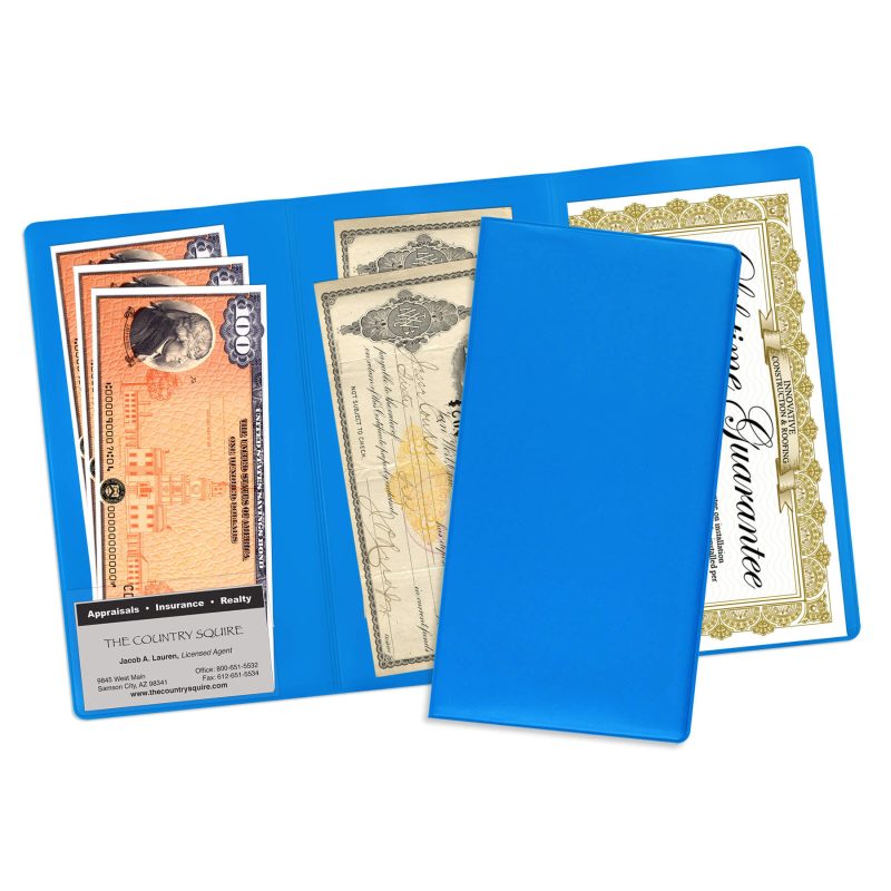 Custom 3-Pocket Policy Wallet - 3
