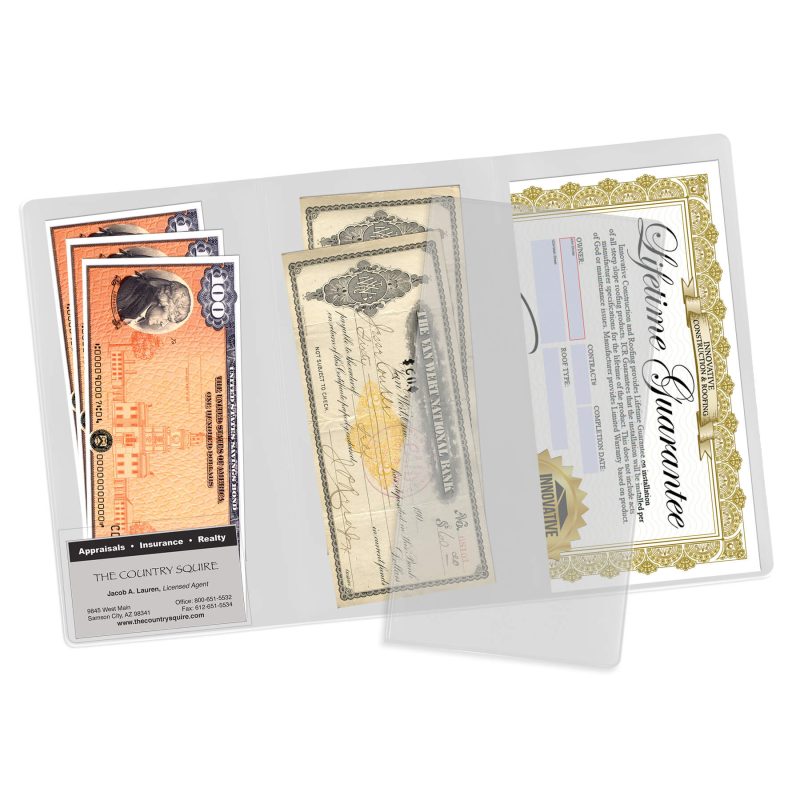 Custom 3-Pocket Policy Wallet - 5
