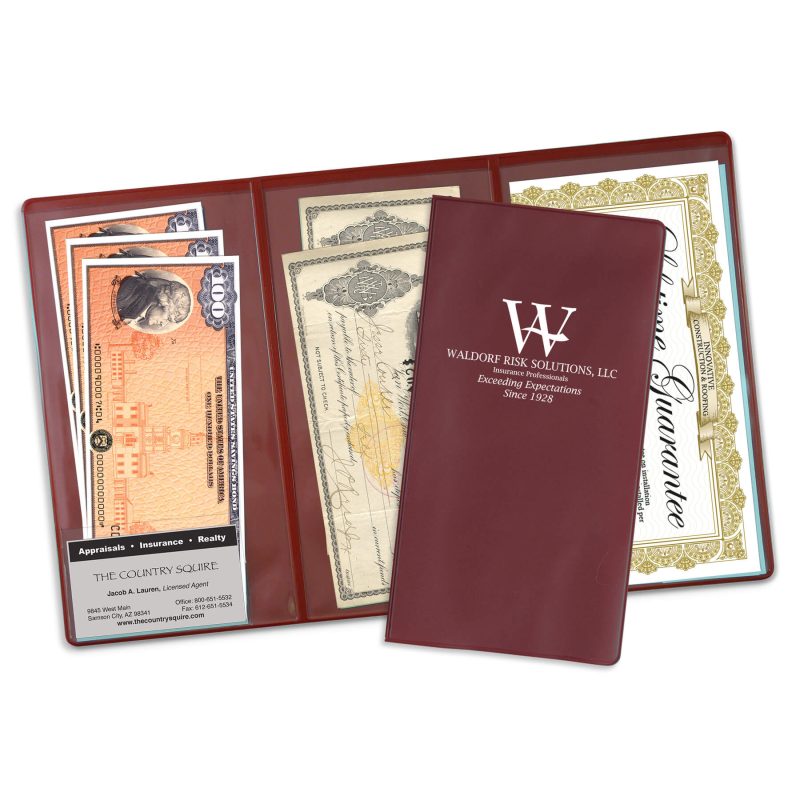 3-Pocket-Policy-Wallet-5013 Custom 3-Pocket Policy Wallet