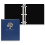 Custom 3" Signature Round Ring Binder