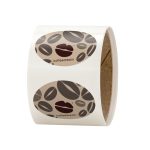 Custom 3" x 2" Oval Roll Labels - 2