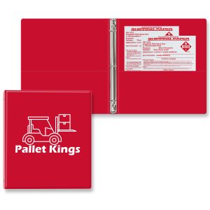 Custom 3/4" Classic Round Ring Binder