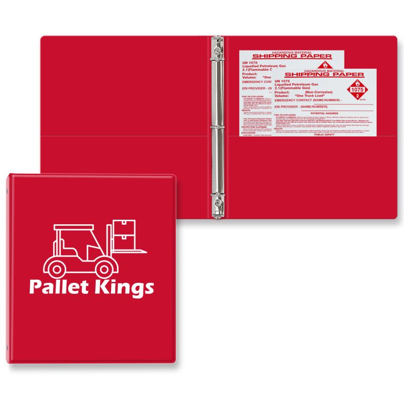 Custom 3/4" Classic Round Ring Binder