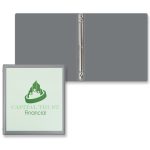 Custom 3/4" Entrapment Round Ring Binder - 9