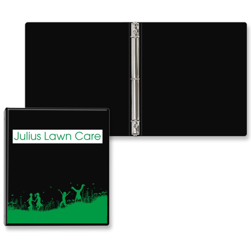 Custom 3/4" Express Round Ring Binder - 7