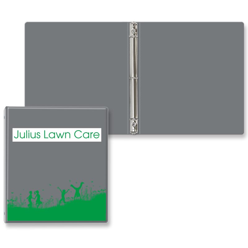 Custom 3/4" Express Round Ring Binder - 8