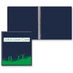 Custom 3/4" Express Round Ring Binder - 9