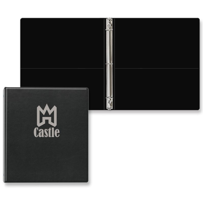 Custom 3/4" Signature Round Ring Binder - 5