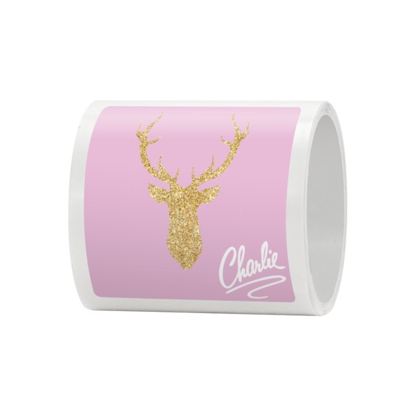 Custom 5" x 5" Rounded Corner Roll Labels - 2