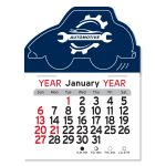 Custom Adhesive Peel-N-Stick® Calendar - Car - 3