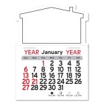 Custom Adhesive Peel-N-Stick® Calendar - House - 1