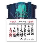 Custom Adhesive Peel-N-Stick® Calendar - House